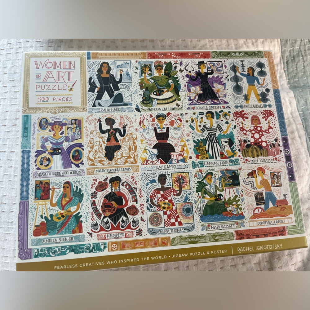 Women in Art Puzzle 500 Pieces Ages 8+ | Potter Puzzles